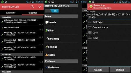Record my Call - Aplicación para Android