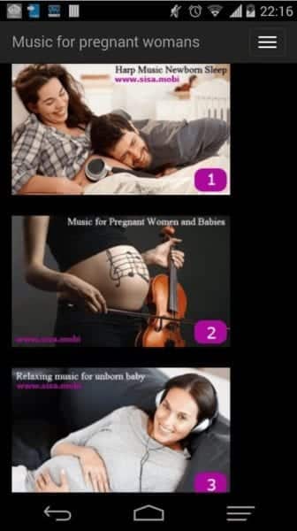 Música parala mujer embarazada