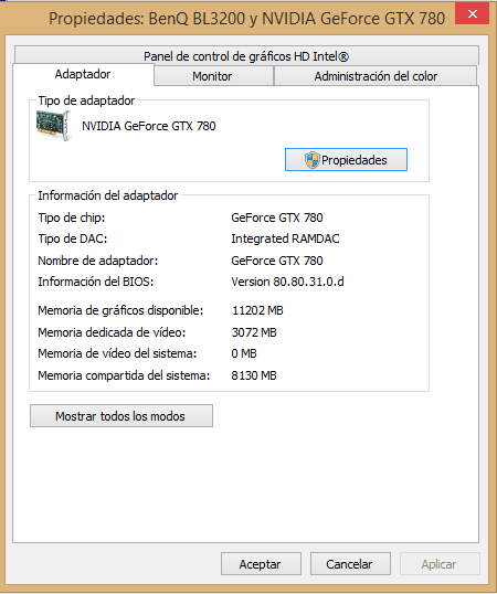 la configuración avanzada del monitoreo Windows 8 b