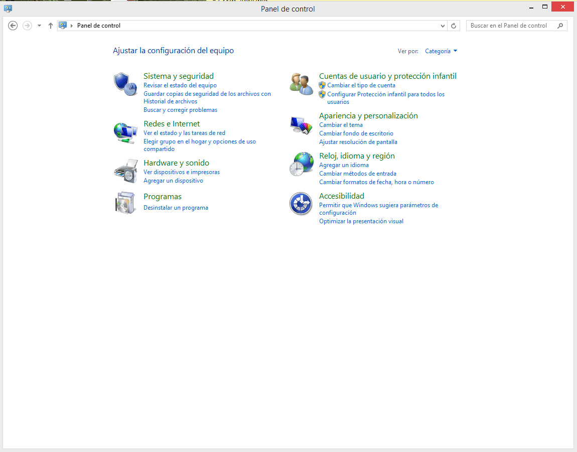 check the computer status in Windows 8