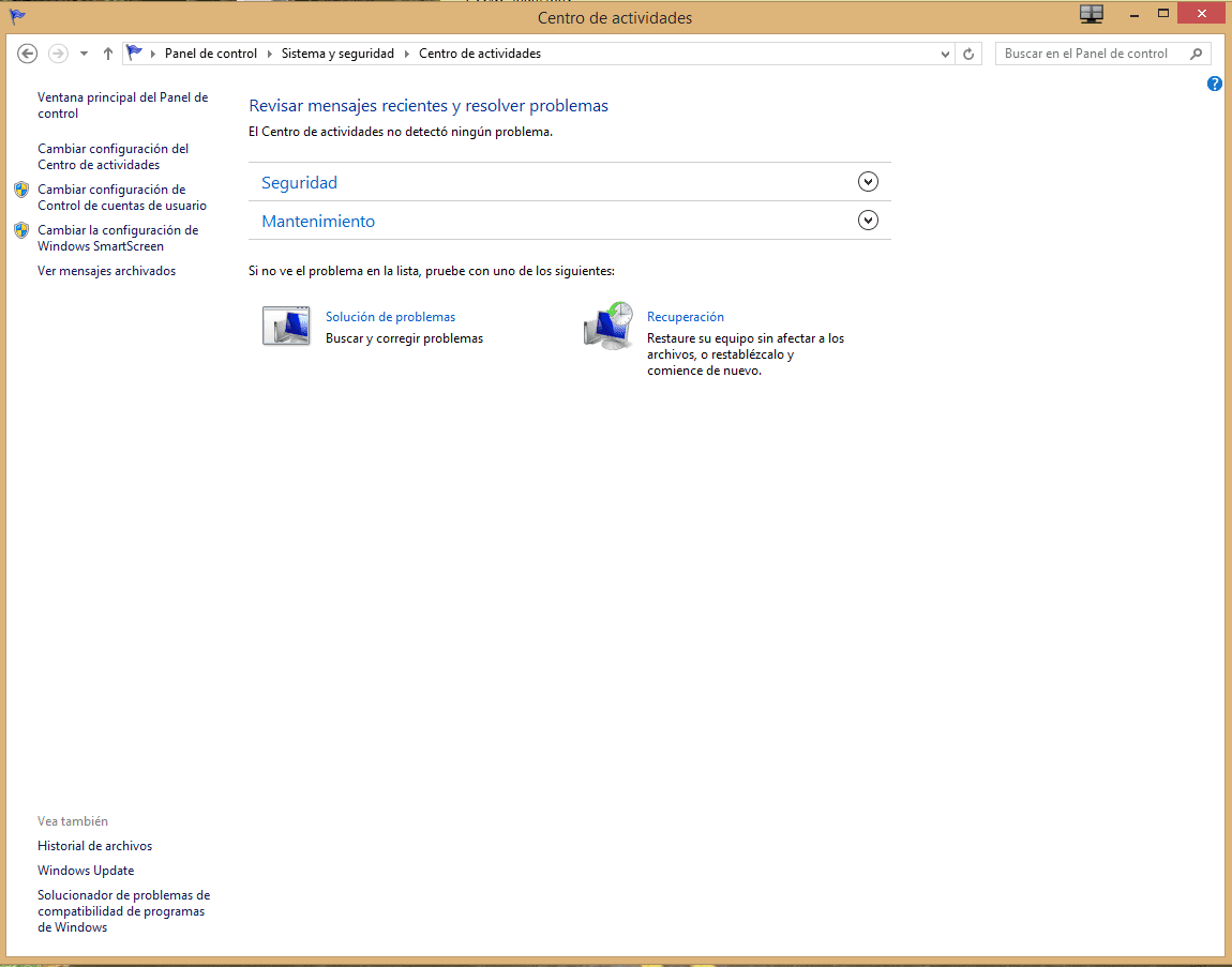 التحقق من حالة الكمبيوتر في نظام التشغيل Windows 8b