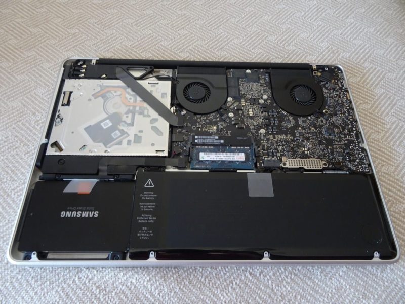 How to install a second SSD drive on a Mac b