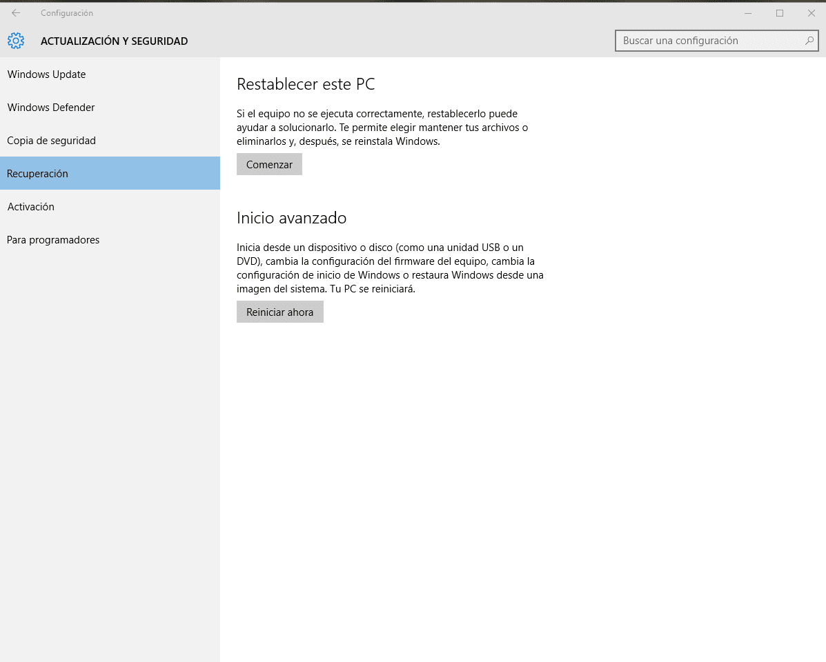 Cómo realizar una instalación limpia de Windows 10