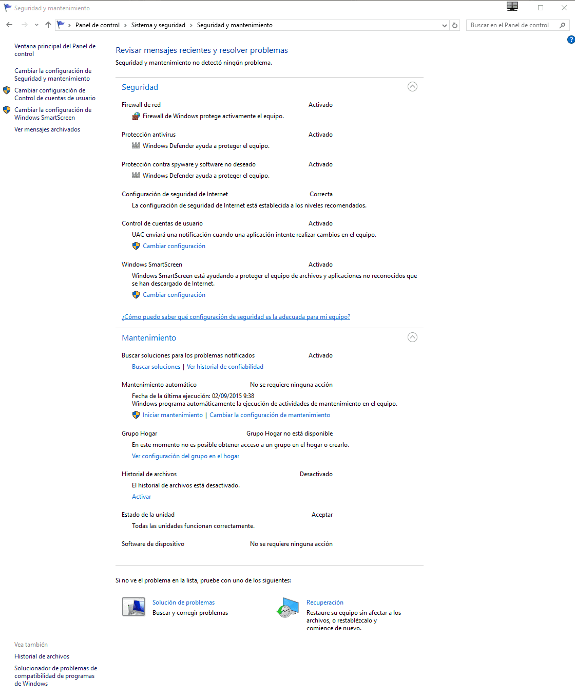 Как проверить состояние компьютера в Windows 10