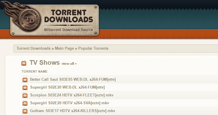 torrents Torrentdownloads