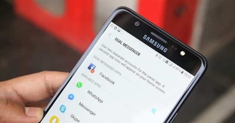 Dual Messenger en Samsung Galaxy