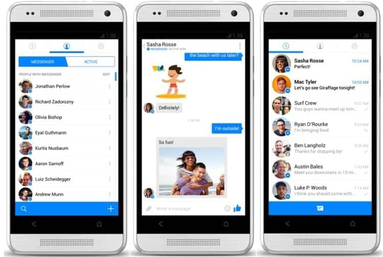 Facebook Messenger voor Android