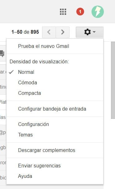 Prueba el nuevo Gmail