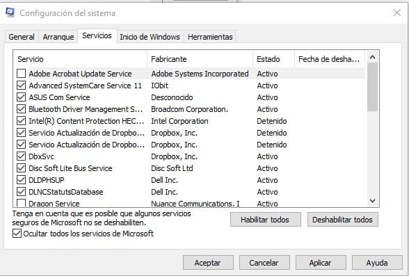 optimizar windows 10 configuracion del sistema