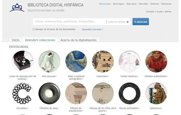 Bibliothèque numérique hispanique