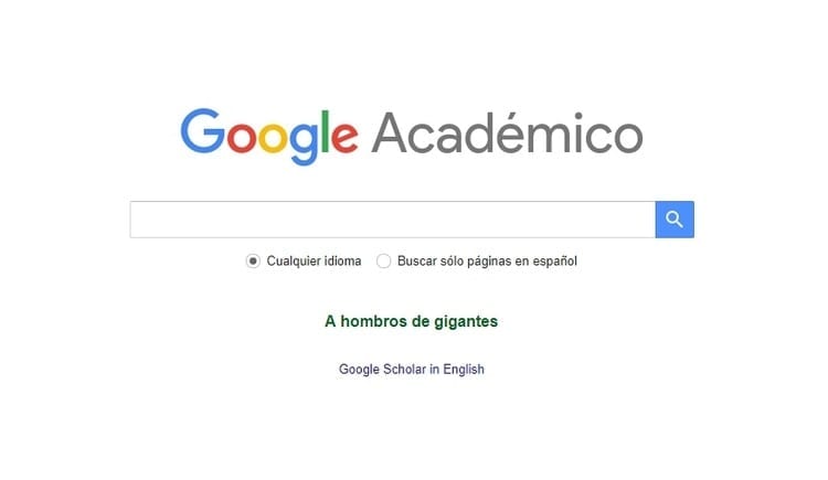 Google Scholar o Google Académico