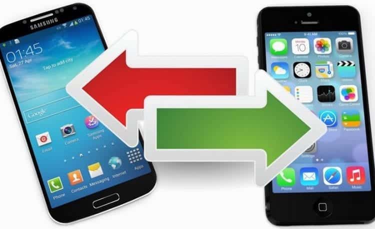 pasar contactos de iphone a android y de android a iphone