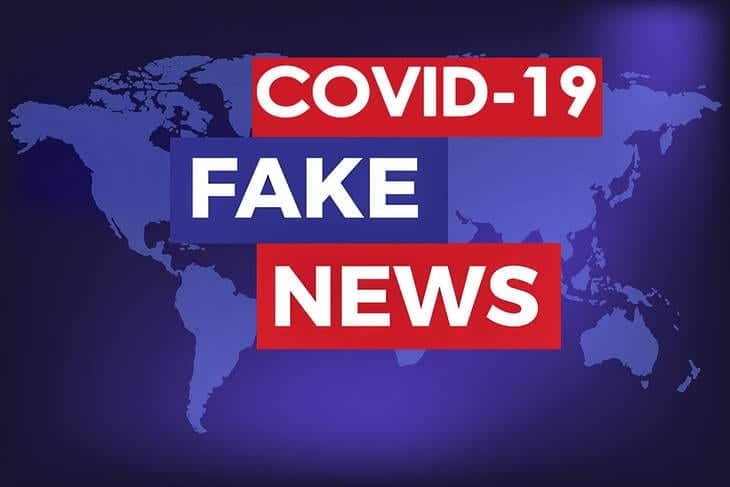 Notícias falsas sobre a covid-19