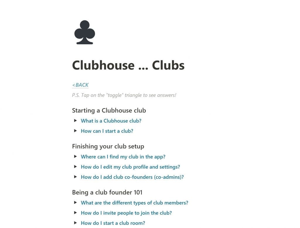 club house