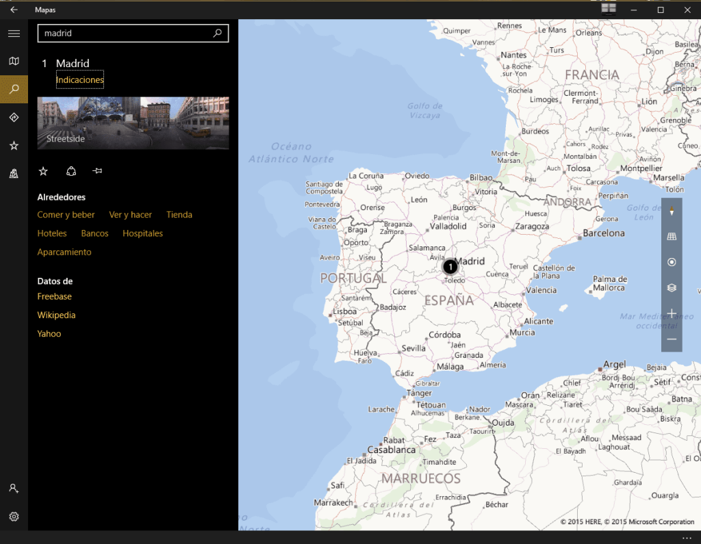 Administrar los mapas sin conexión en Windows 10