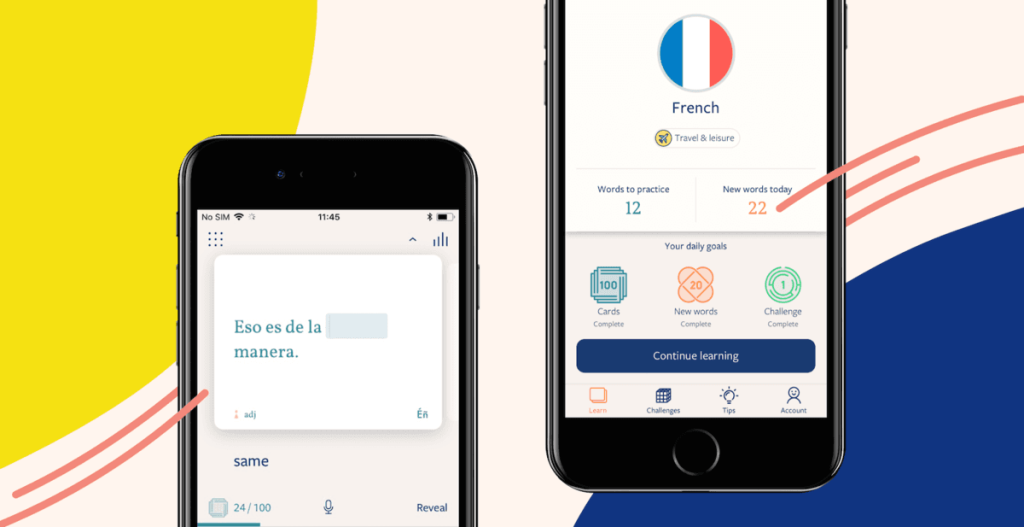 Aprender idiomas con Lingvist